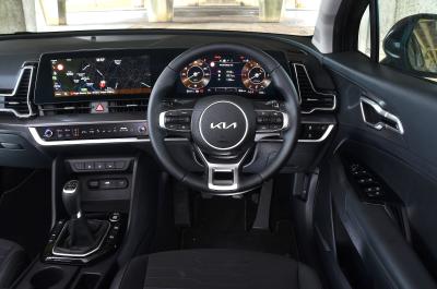 New Kia Sportage dashboard
