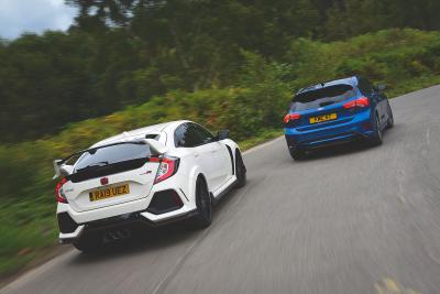 New Ford Focus ST vs Honda Civic Type R