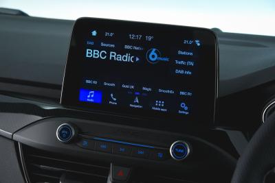 Ford Focus ST infotainment