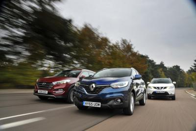 Hyundai Tucson vs Nissan Qashqai vs Renault Kadjar