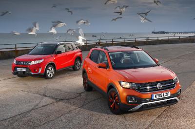 Suzuki Vitara and Volkswagen T-Cross