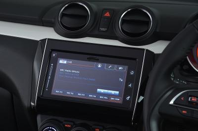 Suzuki Swift infotainment screen