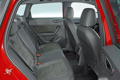 Cupra Ateca rear seats