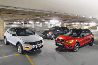 Volkswagen T-Roc, Seat Arona and Hyundai Kona
