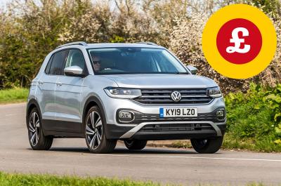 Volkswagen T-Cross with Target Price logo