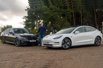 Tesla Model 3 vs BMW 3 Series