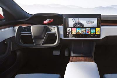 Tesla Model S 2022 dashboard
