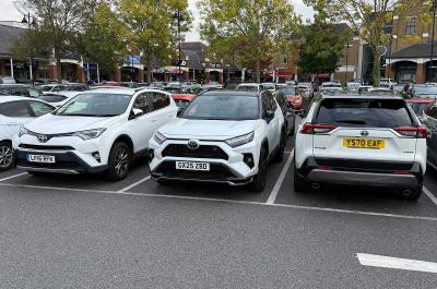 Toyota RAV4 with other models