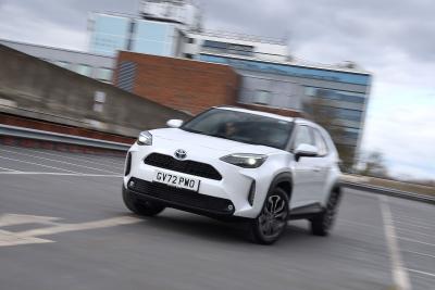 Toyota Yaris Cross front cornering