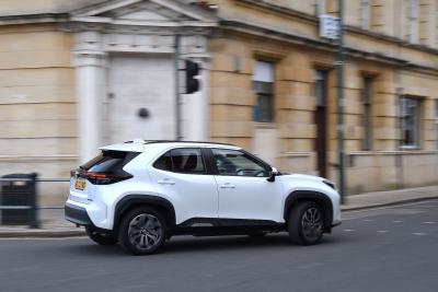 Toyota Yaris Cross rear right cornering