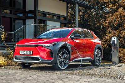 Toyota bZ4X charging