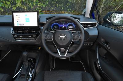 New Toyota Corolla dashboard