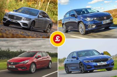 Mercedes S-Class, Fiat Tipo, Vauxhall Astra, BMW 3 Series