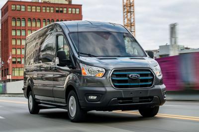 2021 Ford E-Transit front