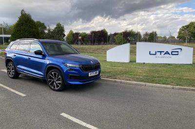 Skoda Kodiaq long term outside Millbrook