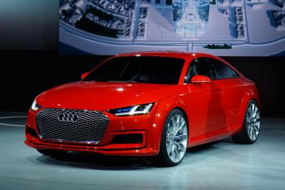 Audi TT Sportback concept shown at Paris show