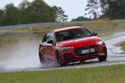 Audi-a3-on-wet-handling-track