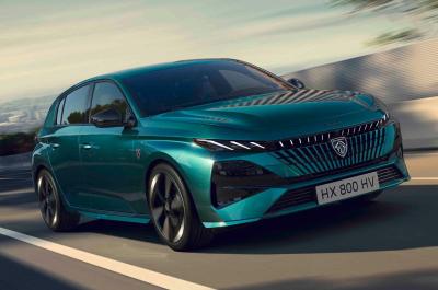 Peugeot 308 hatchback dynamic front