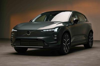 Volvo EX60 front still studio
