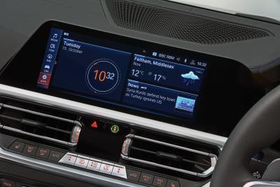 Used BMW 3 Series infotainment