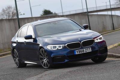 Used BMW 5 Series 2017-2023 front cornering
