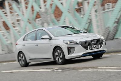 Used Hyundai Ioniq 2017-2022 front three quarters