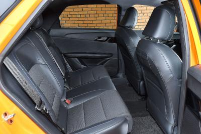 Used MG4 2022-present interior back seats