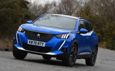 Used Peugeot 2008 2019-present front cornering