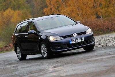 Used Volkswagen Golf Estate 2013-2020 cornering