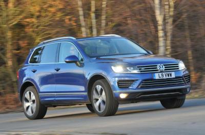 Used Volkswagen Touareg 2010-2018 front driving