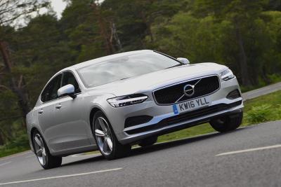 Used Volvo S90 2016-2023 front three quarters