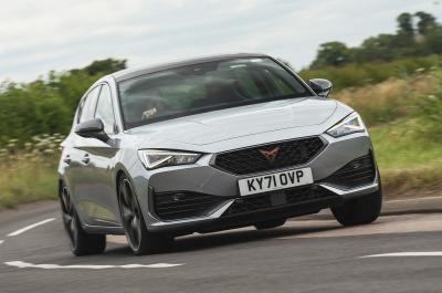 Used Cupra Leon 2020-present front cornering silver