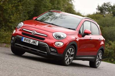Used Fiat 500X 2015-2024 front cornering red