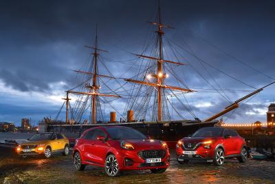 Used Ford Puma vs Nissan Juke vs Volkswagen T-Roc