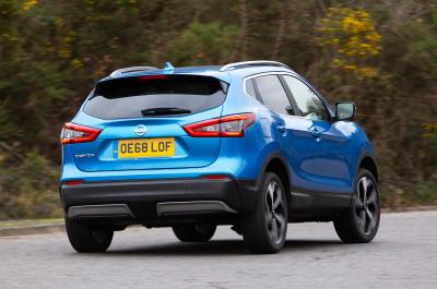 Used Nissan Qashqai rear
