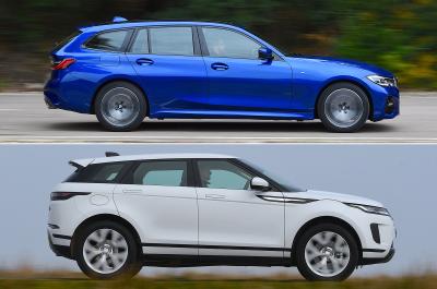 Used test: BMW 3 Series Touring vs Range Rover Evoque