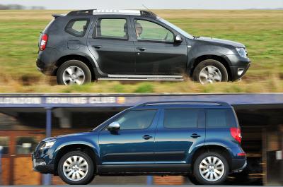 Used test: Dacia Duster vs Skoda Yeti