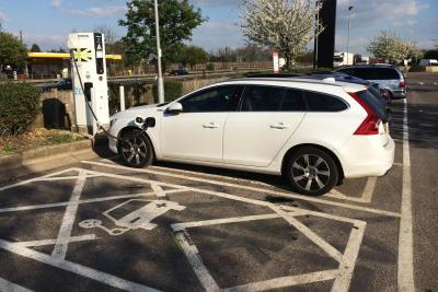 Our cars: V60 plug-in hybrid, i3, 500L and A3 Saloon