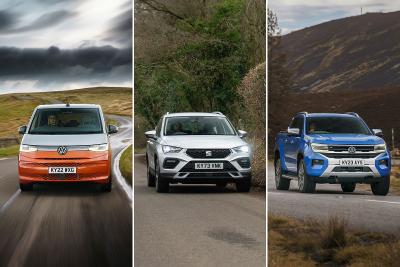 VW Multivan, Seat Ateca and VW Amarok