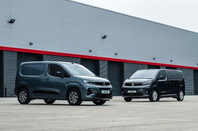 Vauxhall Combo Electric and Vauxhall Vivaro Electric front static