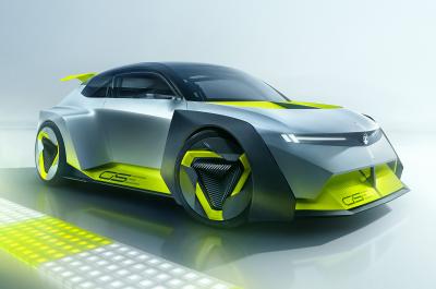 Vauxhall Corsa GSE Vision Gran Turismo concept front static