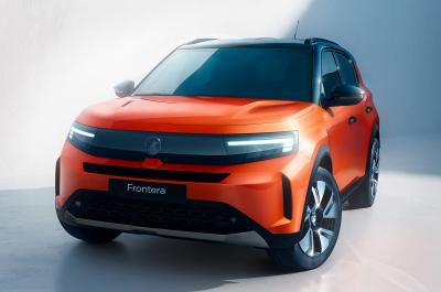 Vauxhall Frontera Electric Extended Range front static
