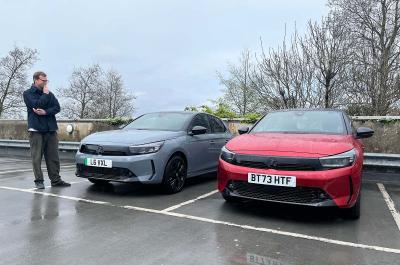 Vauxhall Corsa Electric vs petrol