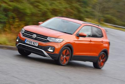 Used Volkswagen T-Cross 2019-present driving