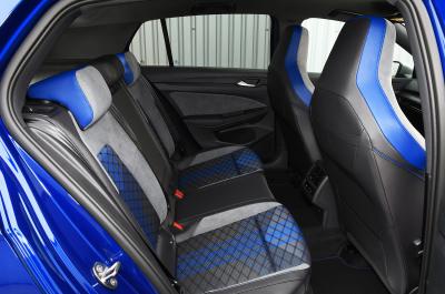 Volkswagen Golf R 2021 rear seats