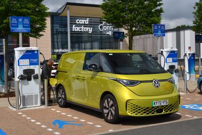 Volkswagen ID Buzz Cargo Long Term Test charging