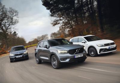 Used test: BMW X1 vs Volkswagen Tiguan vs Volvo XC40