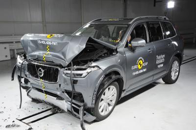 2015 Volvo XC90 scores top marks on Euro NCAP safety tests