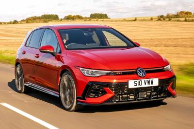 VW Golf GTI front right driving