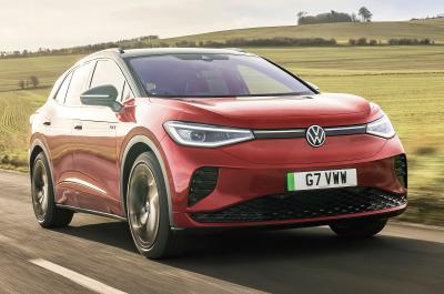 VW ID 4 front right driving